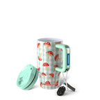 Mug Buddy 16oz | Gingham Mushroom
