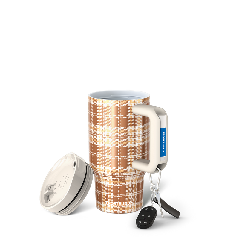 Mug Buddy 16oz | Pumpkin Patch Plaid